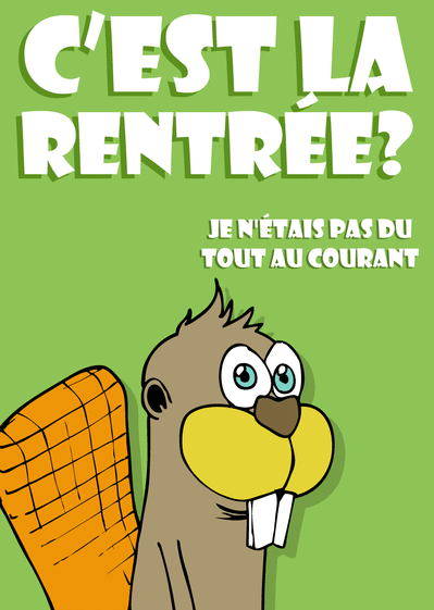 La Rentrée De La Honte Carte La Rentrée ? Pas Au Courant : Envoyer une Carte De Septembre Et